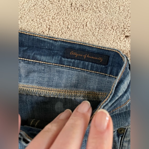 Citizens of Humanity Low Waist Boot Cut jeans in Kelly Stretch, size 30 - Picture 8 of 8